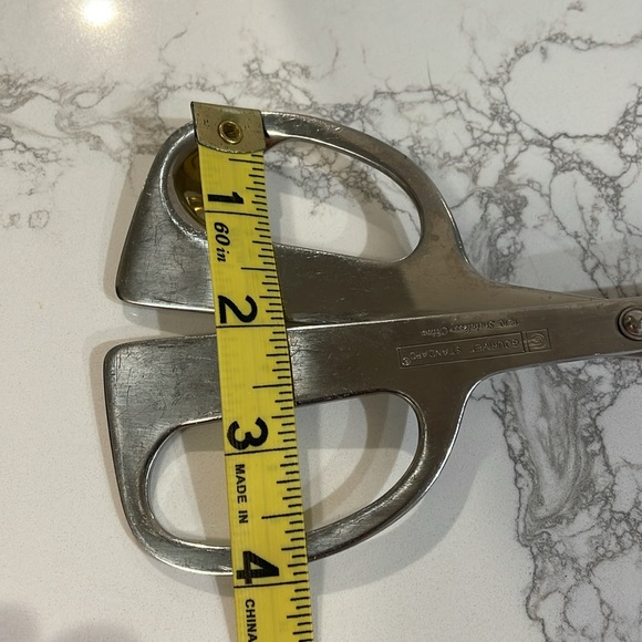 Gourmet Standard Silver Salad Server Tongs - Picture 5 of 5